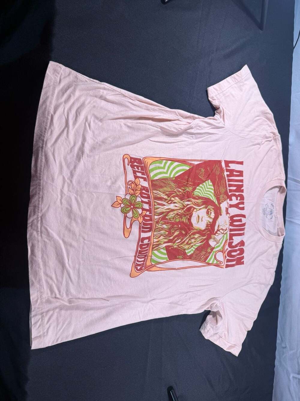 Bell Bottom Country By Lainey Wilson Pink Graphic T-Shirt XL